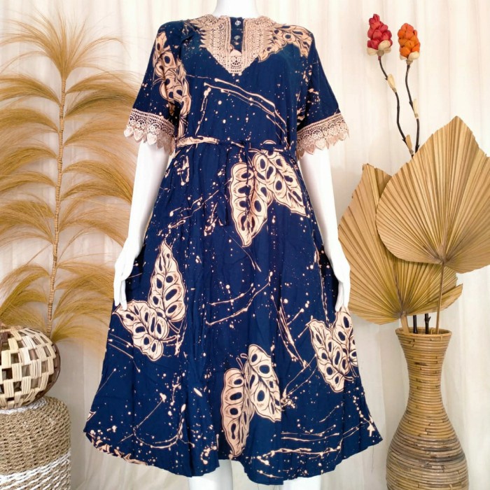 MURAH DASTER TURKI MOTIF JANDA BOLONG/DASTER ARAB JUMBO/DASTER ARABIAN 2021 - Navy, all size