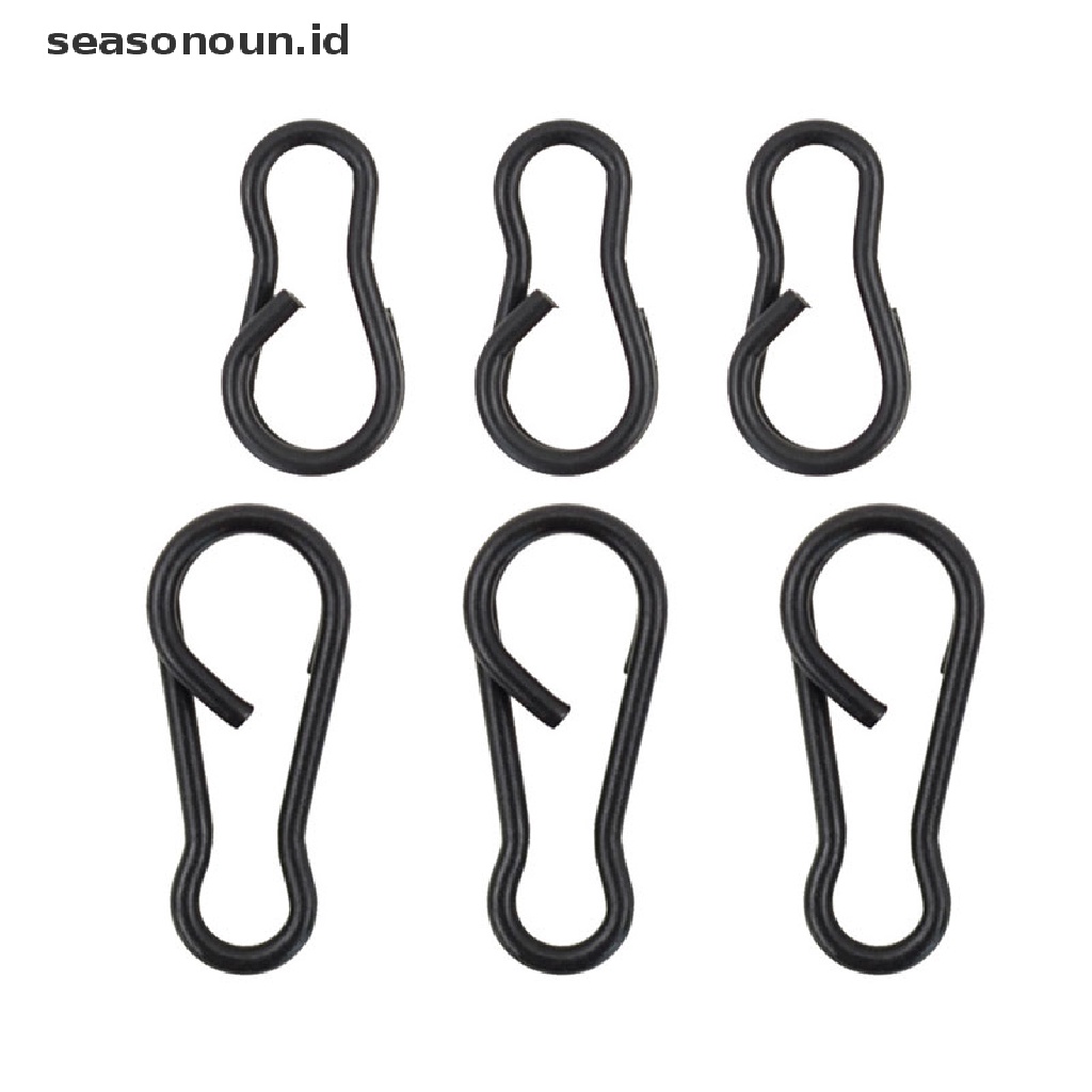 (seasonoun) 50pcs Klip Konektor Quick Change Untuk Memancing Ikan Kerapu