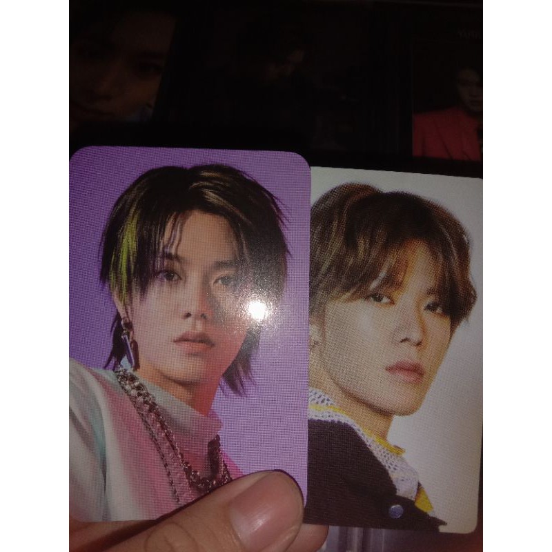 pc photocard only Acrilic keyring & stamp suhum yuta (booked)