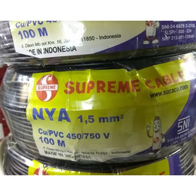 Kabel NYA 1.5mm supreme @100