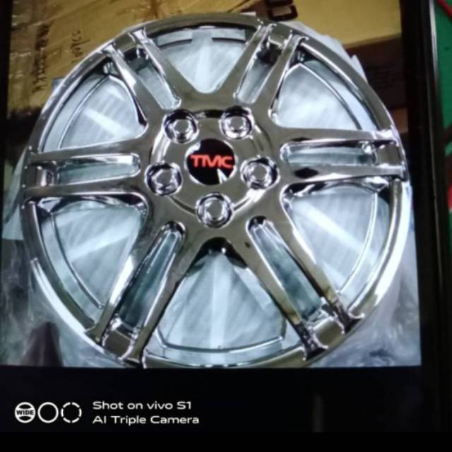 Dop Velg Ring 14" Chrome