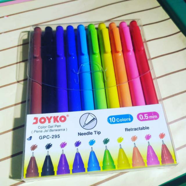 

Pulpen Gel JOYKO GPC-295/GPC295 (retrackable)