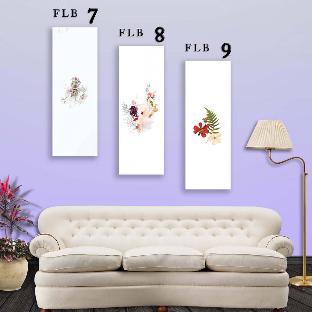 Wall decor - hiasan dinding rumah - Walldecor flawer 2 bunga indah murah