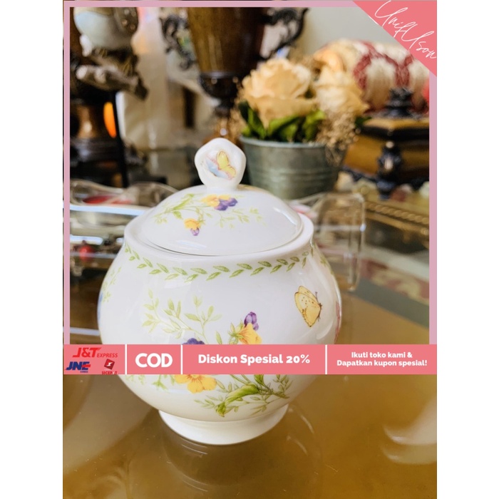 

⭐COD⭐ Tea / sugar / creamer / pot Madonna esly / Saint James / 5 pcs