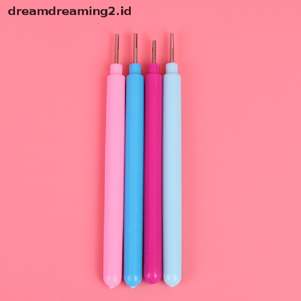 (Hot Style You Like) Pen Jarum Slotted Kraft Paper Quilling Diy