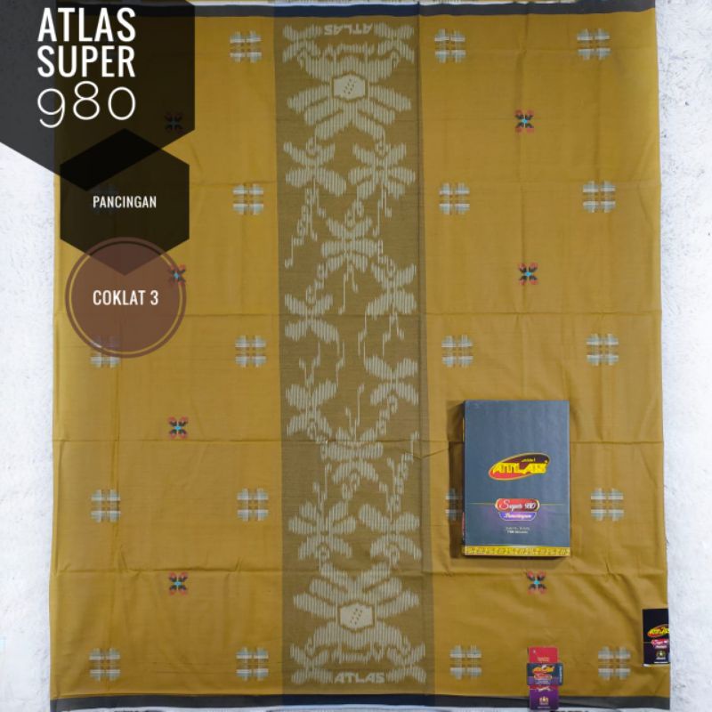 SARUNG ATLAS SUPER 980 MOTIF PANCINGAN TERMURAH