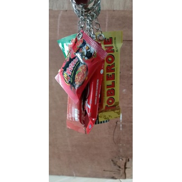 Gantungan Kunci Miniatur Snack