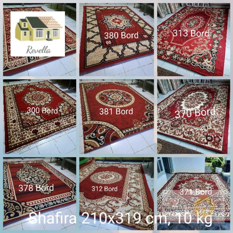 Karpet Permadani Klasik Besar Jumbo Almaya Shafira  210x310 cm