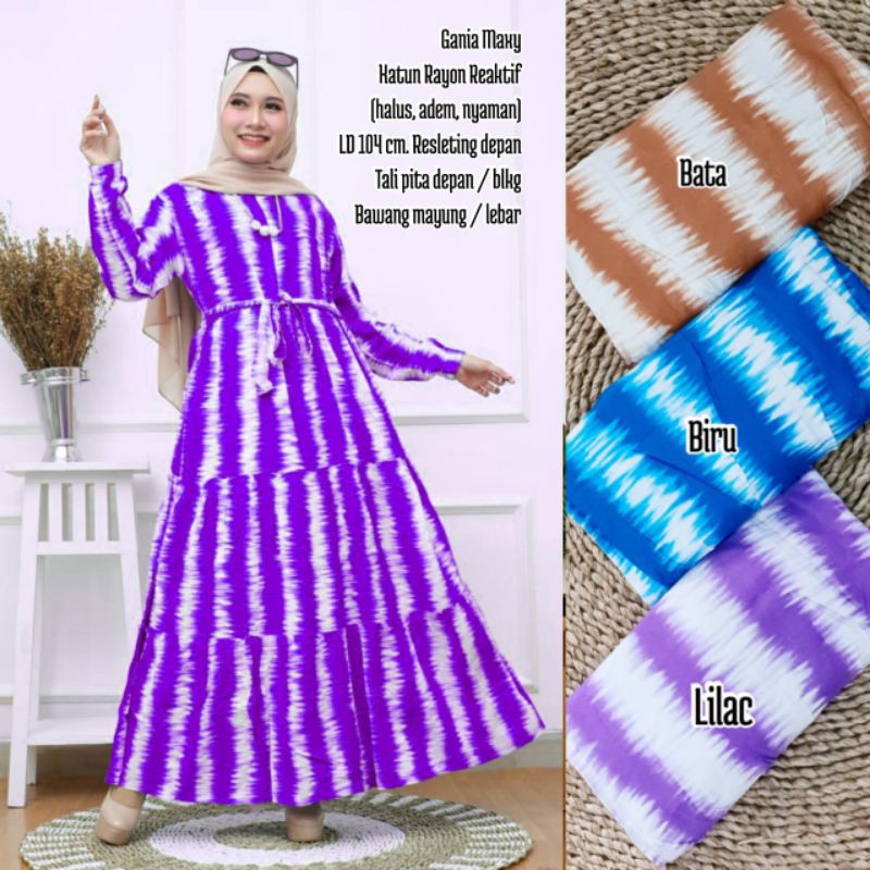 Gamis Rayon Salur //JF673