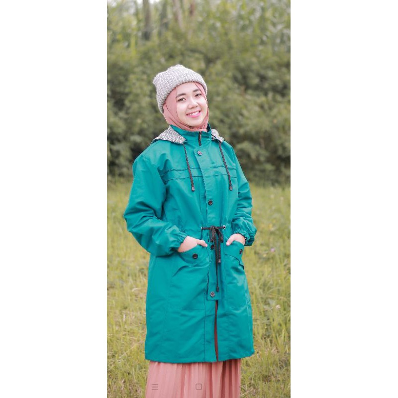 ANAPHA JAKET PARKA CEWE SYAR I syar'i  / jaket hijab hijabers JACKET muslimah syar i syari syar'i