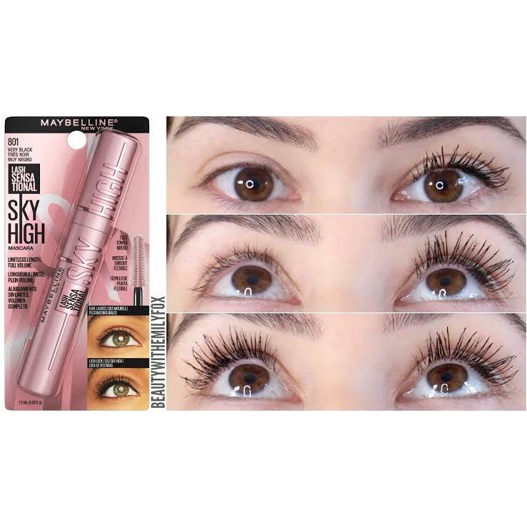 MAYBELLINE LASH SENSATIONAL SKY HIGH MASCARA 6 ML @MJ