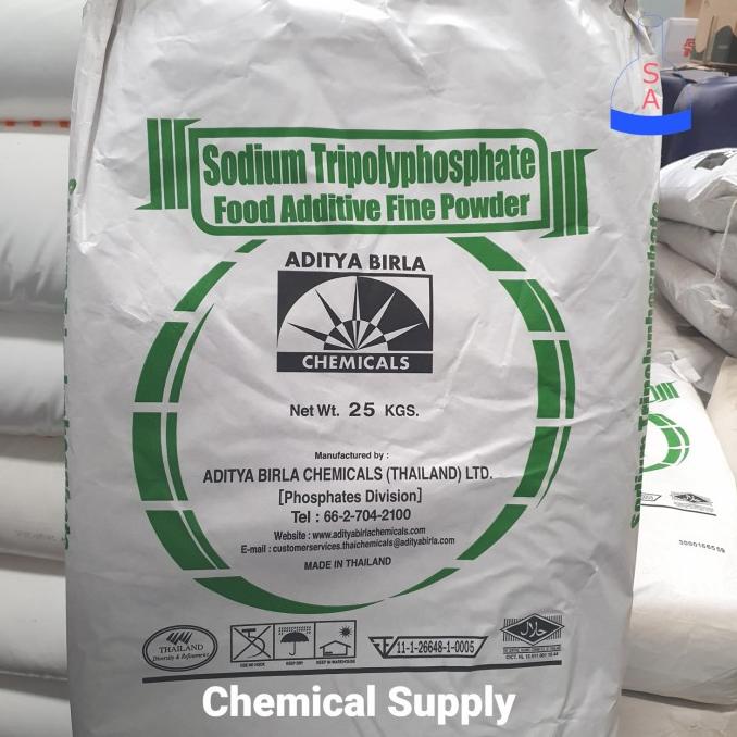 

STPP / Sodium Tripolyphosphate Food Grade Pengenyal Makanan - 1 kg