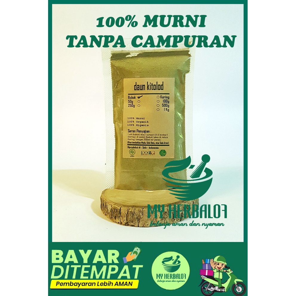 

Herbal Bubuk Kitolod Kembang Jangar Bubuk / Isotoma Longiflora / Bubuk Halus / Murni Tanpa Campuran