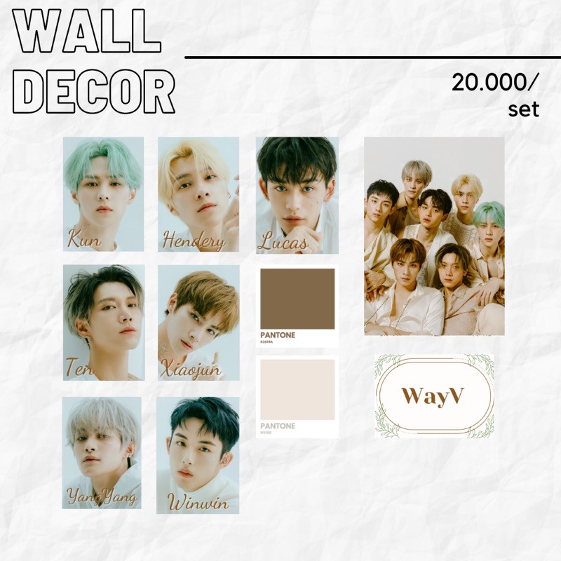 WALL DECOR WAYV SEASON GREETING