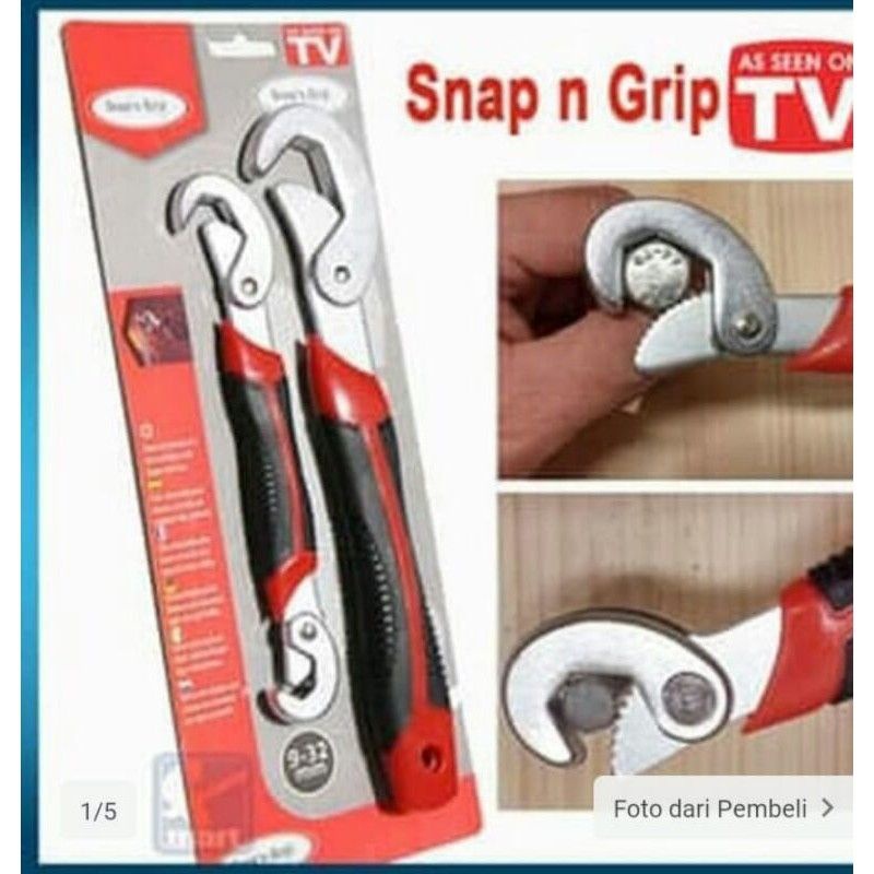 kunci snap & grip multifungsih