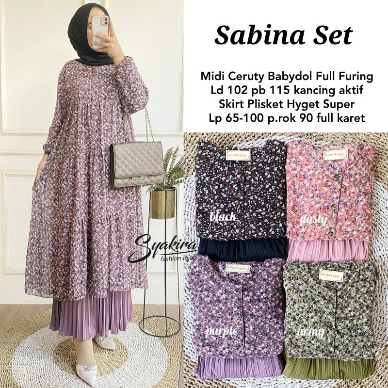 SABINA SET ORI SYAKIRA