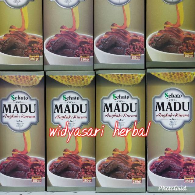 

Madu Angkak Plus Kurma Sehato
