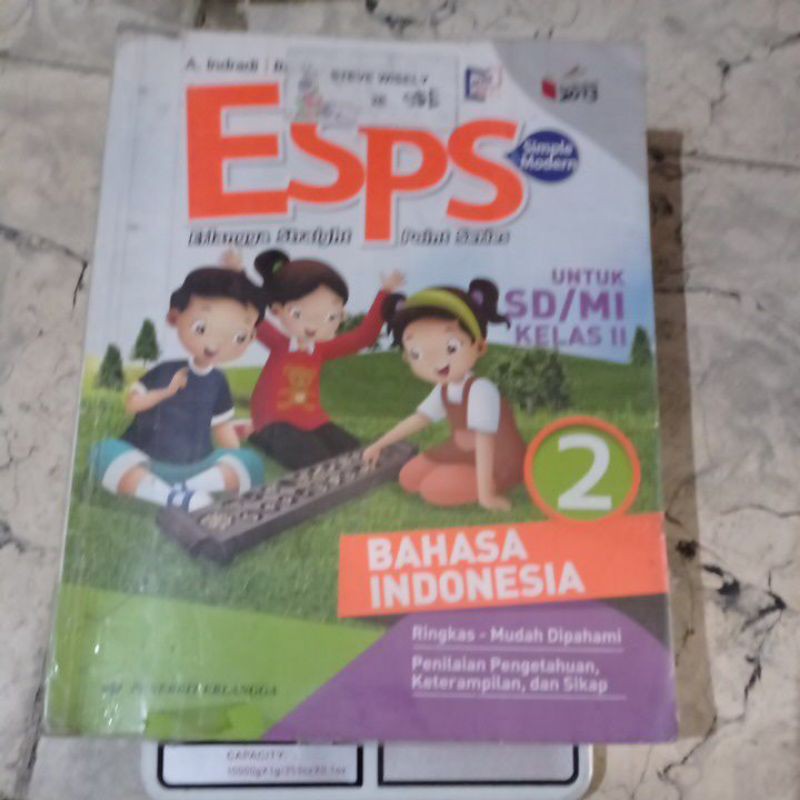 Buku esps bahasa indonesia 2 sd revisi