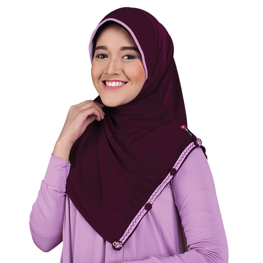 Jilbab Instan Bergo Nafisa Alina | Hijab Instan Bergo Pad Kerudung Instan Bergo Pet Bergo Nafisa