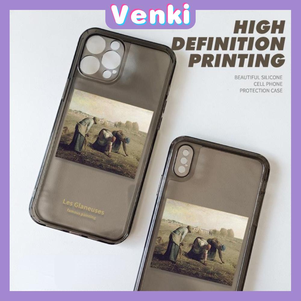 Casing Silikon iPhone 13 Pro Max 12 Pro Max 11 7 Plus Shockproof Motif Ilustrasi Kamera Retro