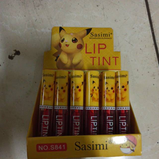 (Lusinan)Liptint sasimi pikachu