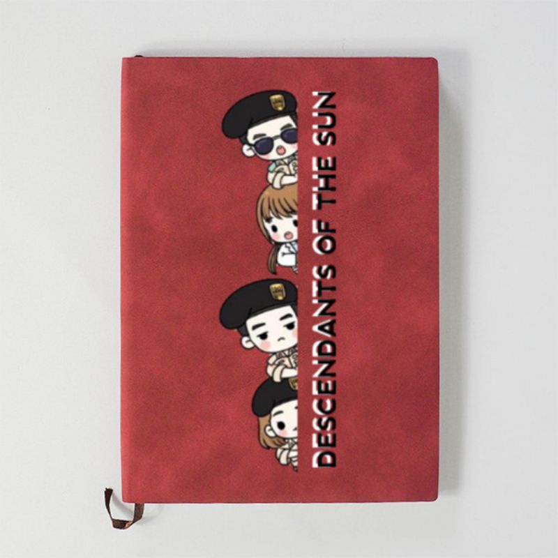 

Notebook DOTS Korea Retro Kulit A5 Custom Notepad