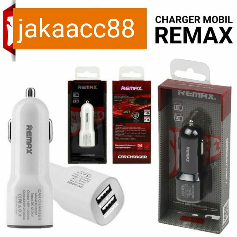 Charger Mobil Remax 2USB Cas mobil remax