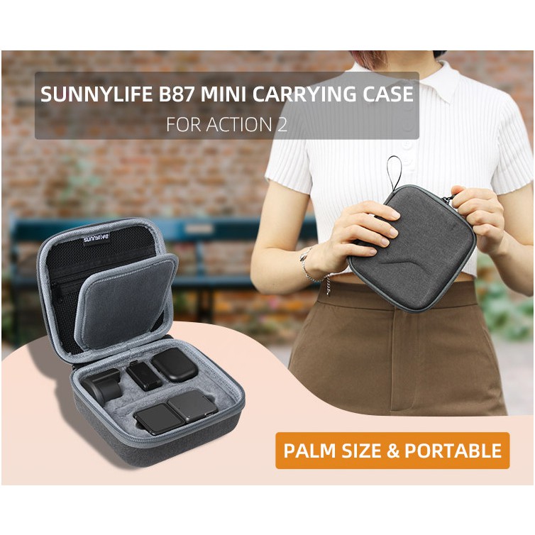 Sunnylife Carrying Case Protective Portable Bag DJI Action 2