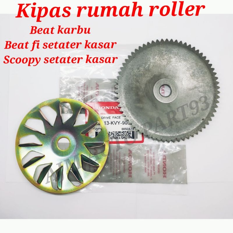 kipas rumah roller beat scoopy karbu beat fi scoopy fi setater kasar  ahm kvy