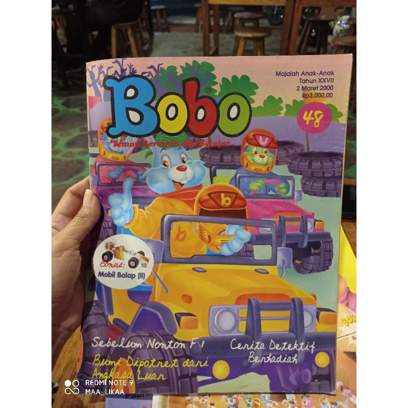 MAJALAH ANAK BOBO RANDOM 2 BUKU