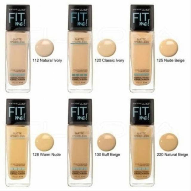 Maybelline fit me foundation