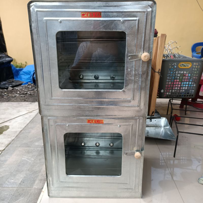 oven jumbo kompor gas susun 3  camel tebal besar