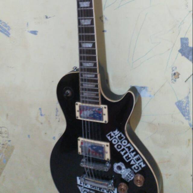 Gitar elektrik gibson les paul custom
