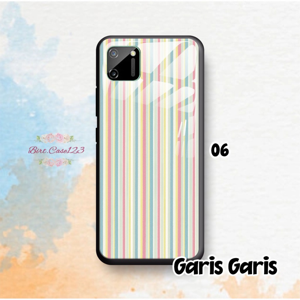 Softcase back case glass kaca GARIS Samsung J1 J2 J3 J4 J4+ J5 J6 J7 J8 2016 core pro prime BC2463