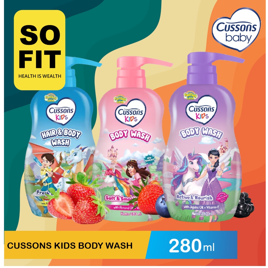 CUSSONS KIDS Body Care / Kids Toothpaste Odol Anak / Kids Shampoo Anak / Sabun Shampoo / Hair And Body ? Sikat Gigi Anak / Kids Cologne