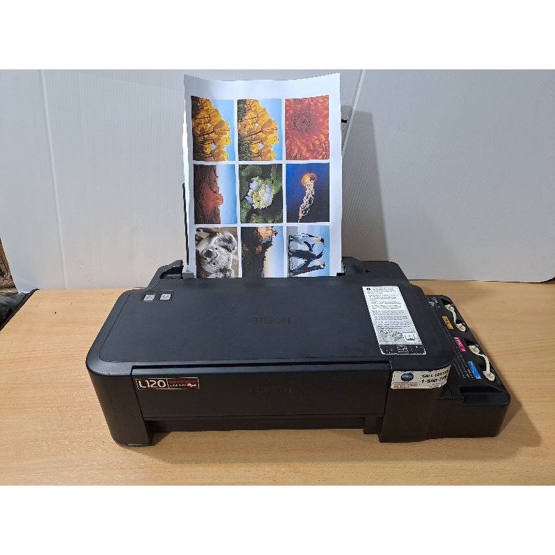 printer epson L120 bekas pakai kondisi 100% normal