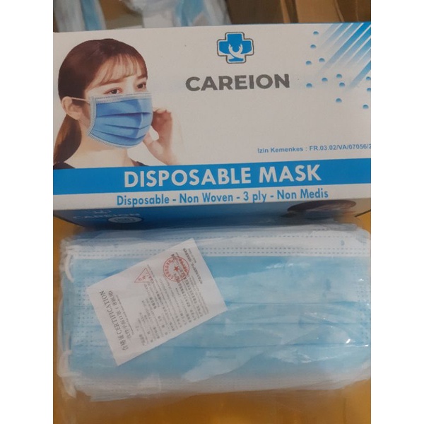 Masker murah 3 ply isi 50 pcs / masker 3 ply isi 50 pcs murah