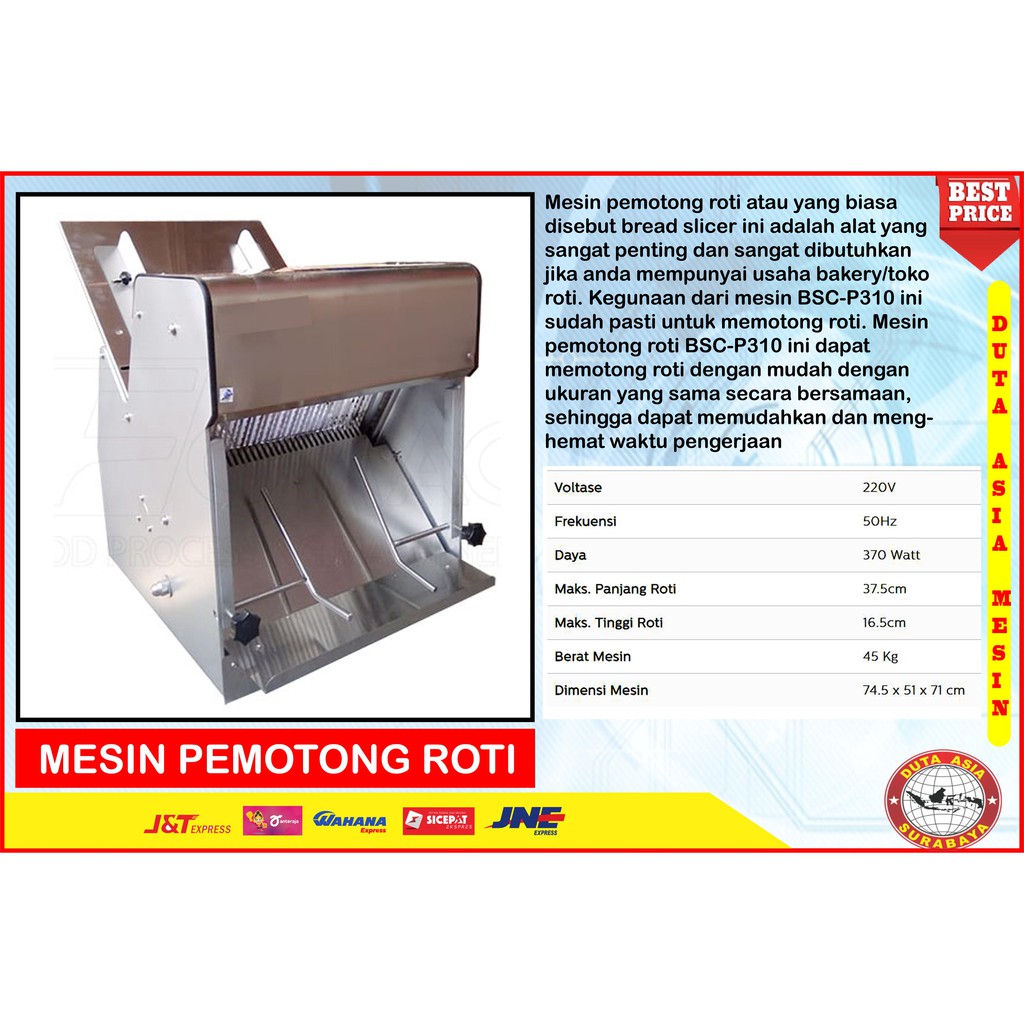 MESIN PEMOTONG ROTI