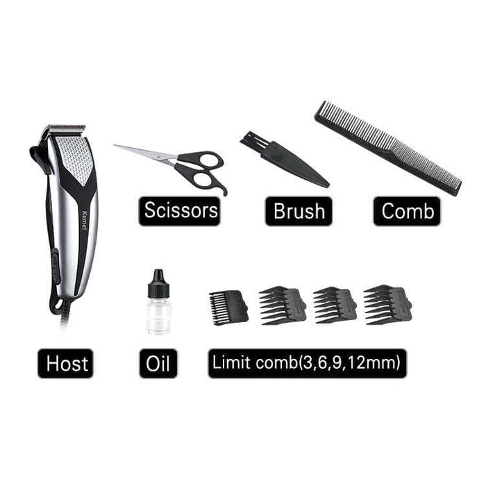 Mesin Cukur Rambut Profesional Hair Clipper Digital Kemei Gratis Ongkir Cukur Rambut Elektrik Mini C