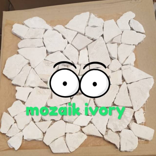 Batu Alam Mozaik Ivory