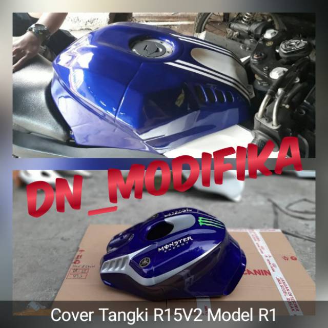 Kondom tangki R15 Cover Tangki R15 Tutup Tangki R15 v2