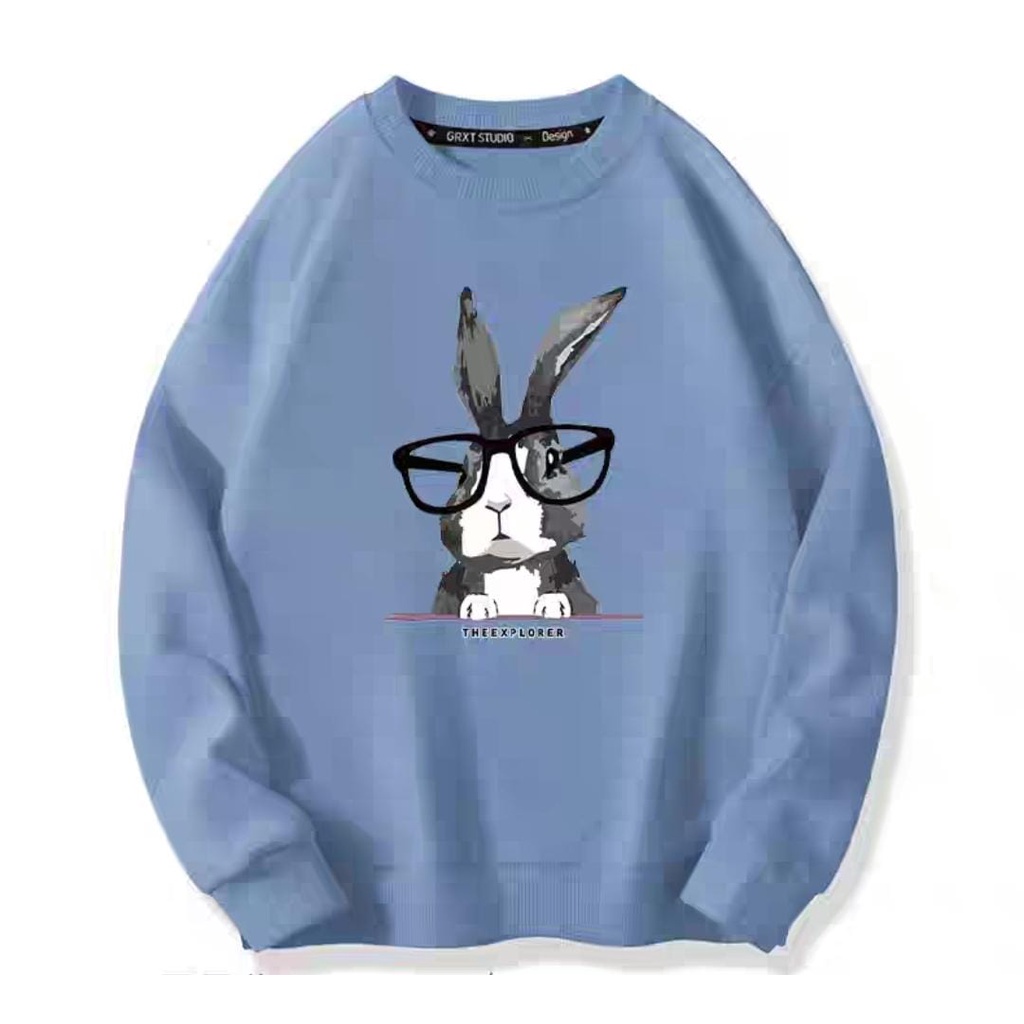 THE EXPLORER RABBIT CREWNECK