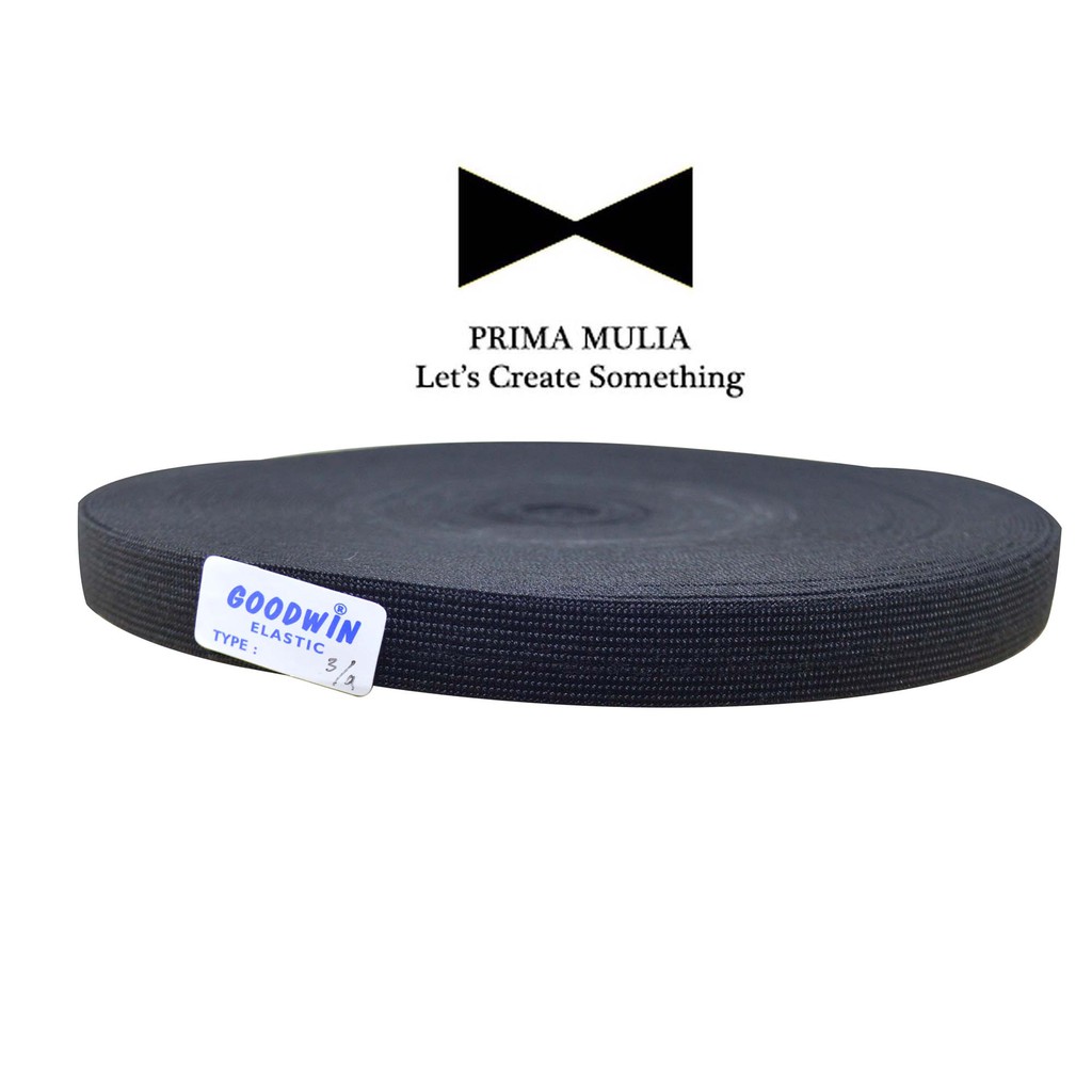 

TALI KARET ELASTIS GOODWIN WARNA HITAM UKURAN 2.0 CM GW EL 20 HTM