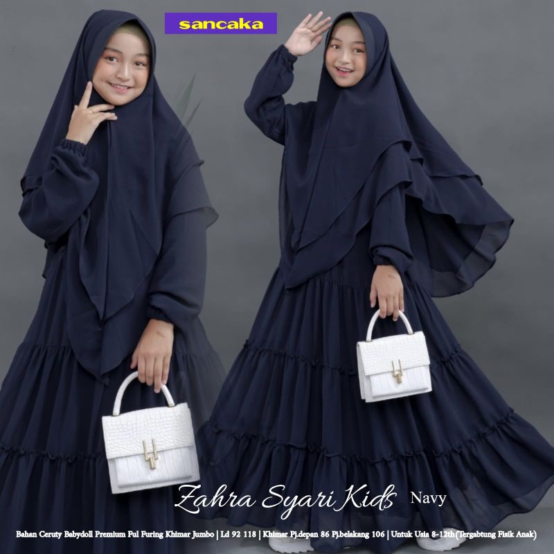 Zahra Syar'i Kids by Sancaka