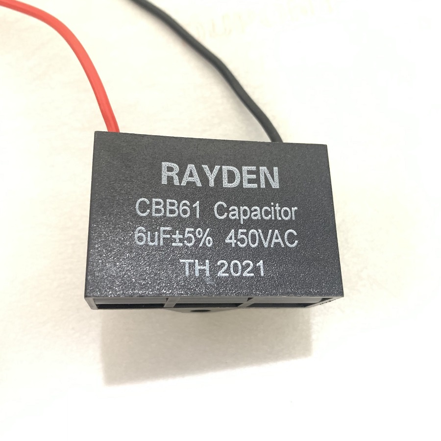 Kapasitor Kotak Kipas Angin 6uf Capasitor Capacitor 6 uf Kabel