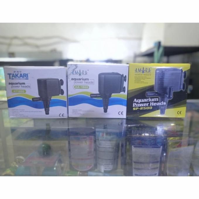 Produk Terbaik] Powerhead mesin pompa / filter aquarium 1200 1600 1800 2500