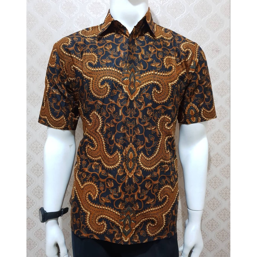  BAJU  BATIK PRIA  MOTIF KUNCORO SERAGAM BATIK KEMEJA  BATIK 