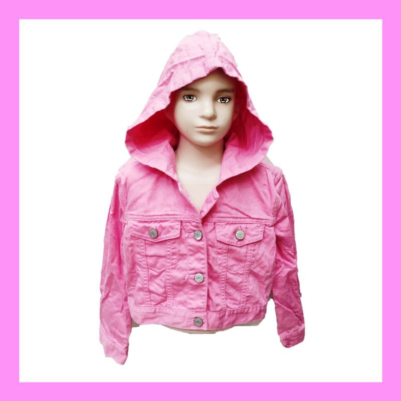 Gap kids pink jaket anak perempuan S (6-7 thn)