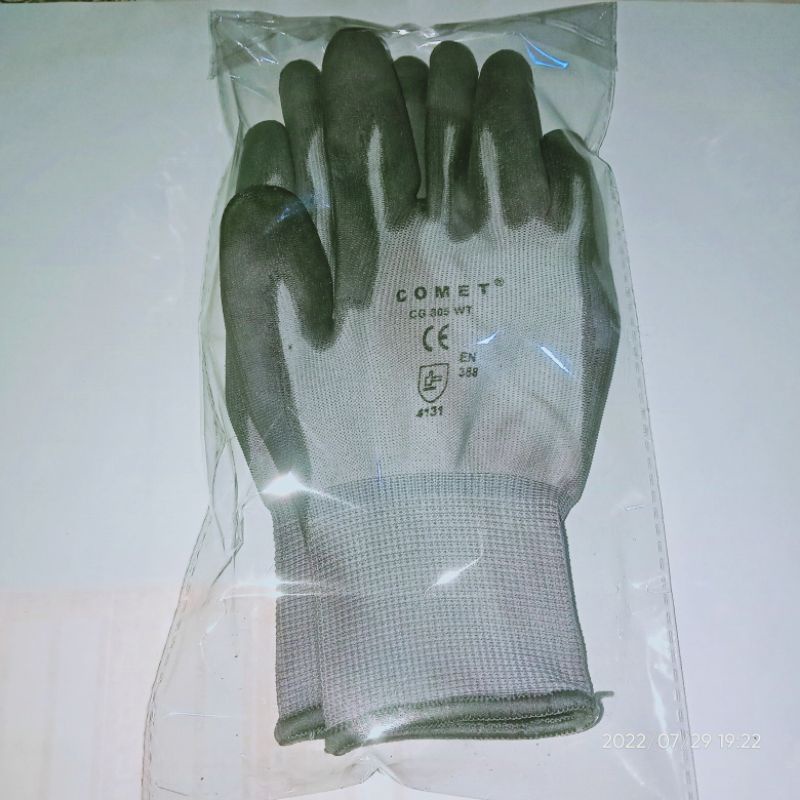 Sarung Tangan Karet Comet palm fit safety gloves