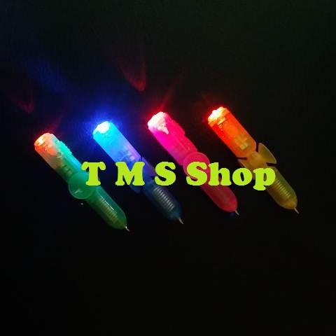 

Pulpen Spinner Putar - Ballpoint Pena Lampu Satuan - Flash Gyro Light